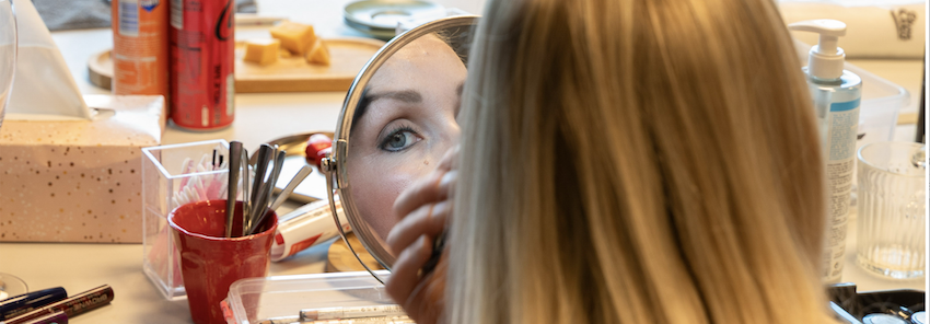 header visagieworkshops beauty workshops, zoals make-up en kleur